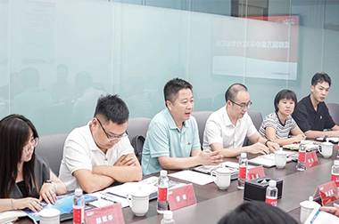 巴中市住房和城乡建设局携巴中建工集团总工程师赴国万考察学习